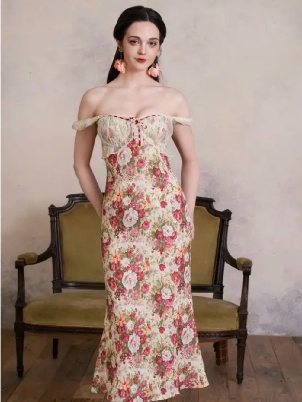 Lumina Venus Floral dress size M